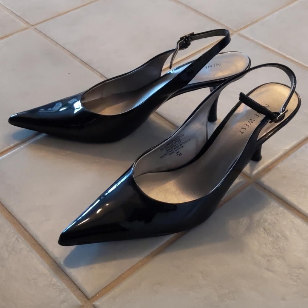 Nine West Godspeed Slingback Heels